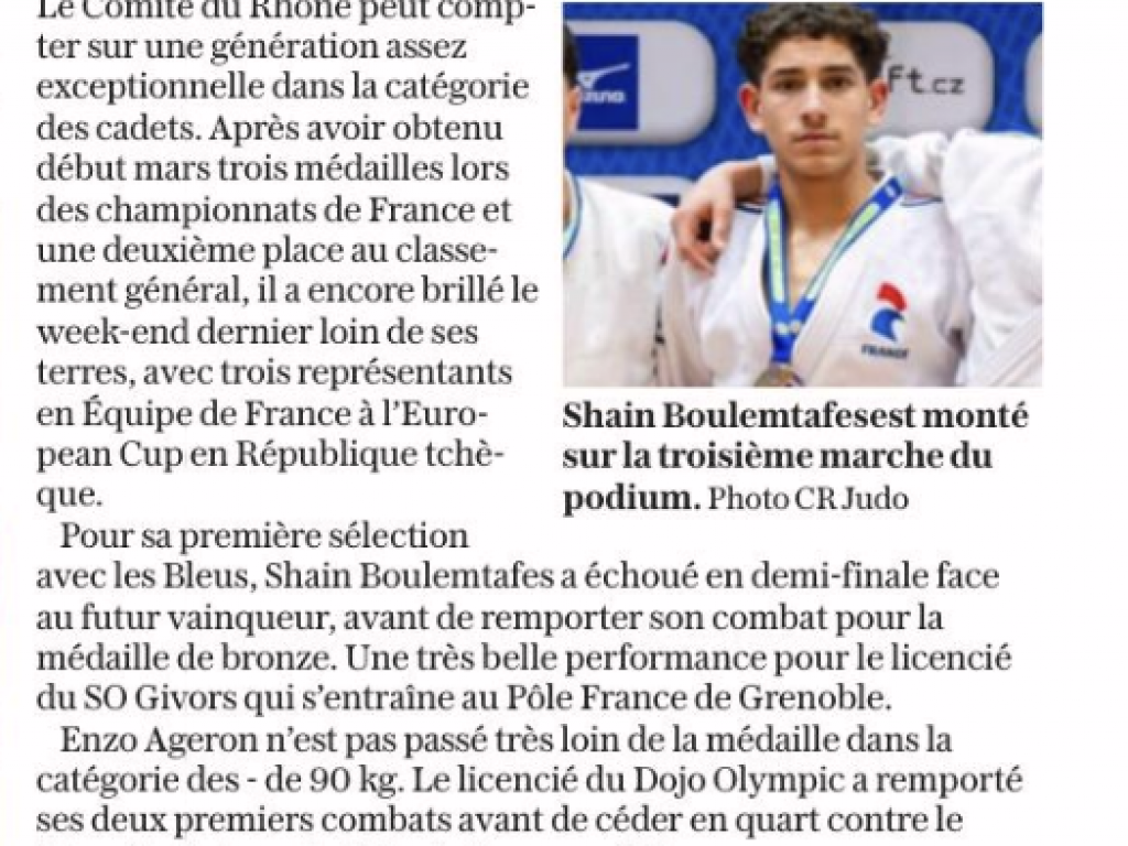 Image de l'actu 'Article du Progrès du 1.04.206'