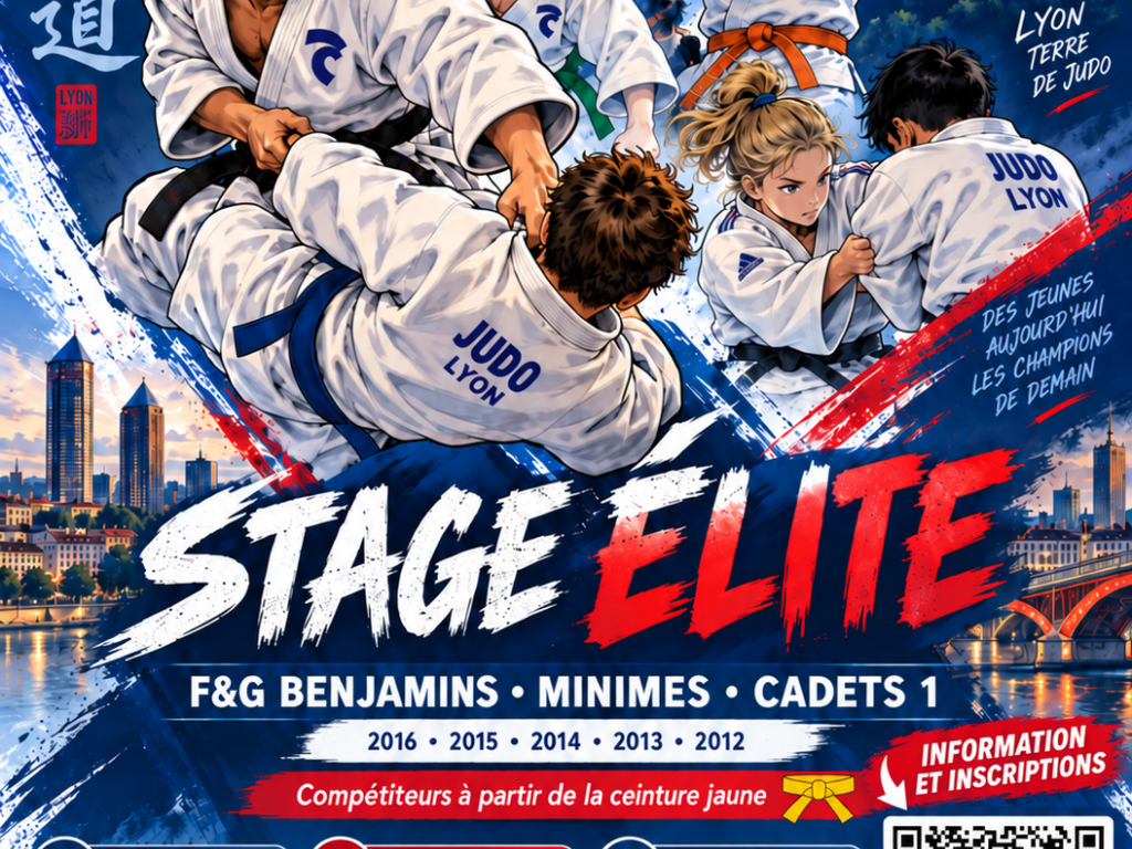 Image de l'actu 'STAGE ELITE  19 & 20 OCTOBRE 2026 BENJAMINS / MINIMES / CADETS 1'