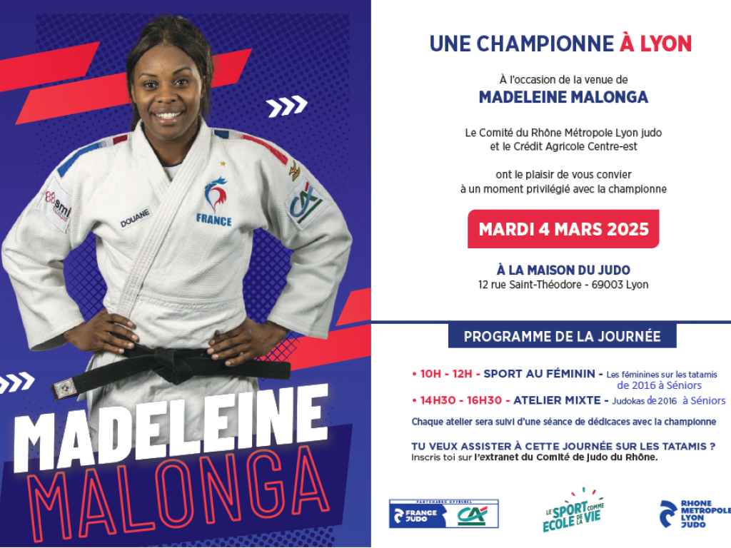 Image de l'actu 'Une journée exceptionnelle avec Madeleine Malonga ! mardi 4 mars 2025'