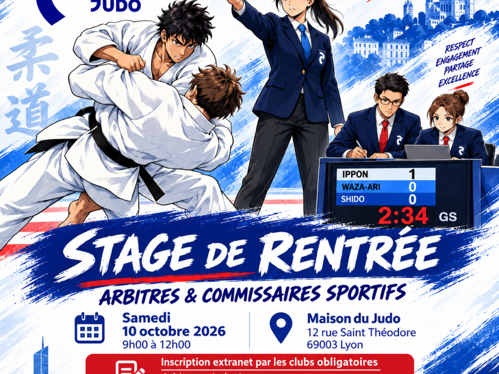 Image de l'actu 'STAGE DE RENTRÉE ARBITRAGE & COMMISSAIRES SPORTIFS'