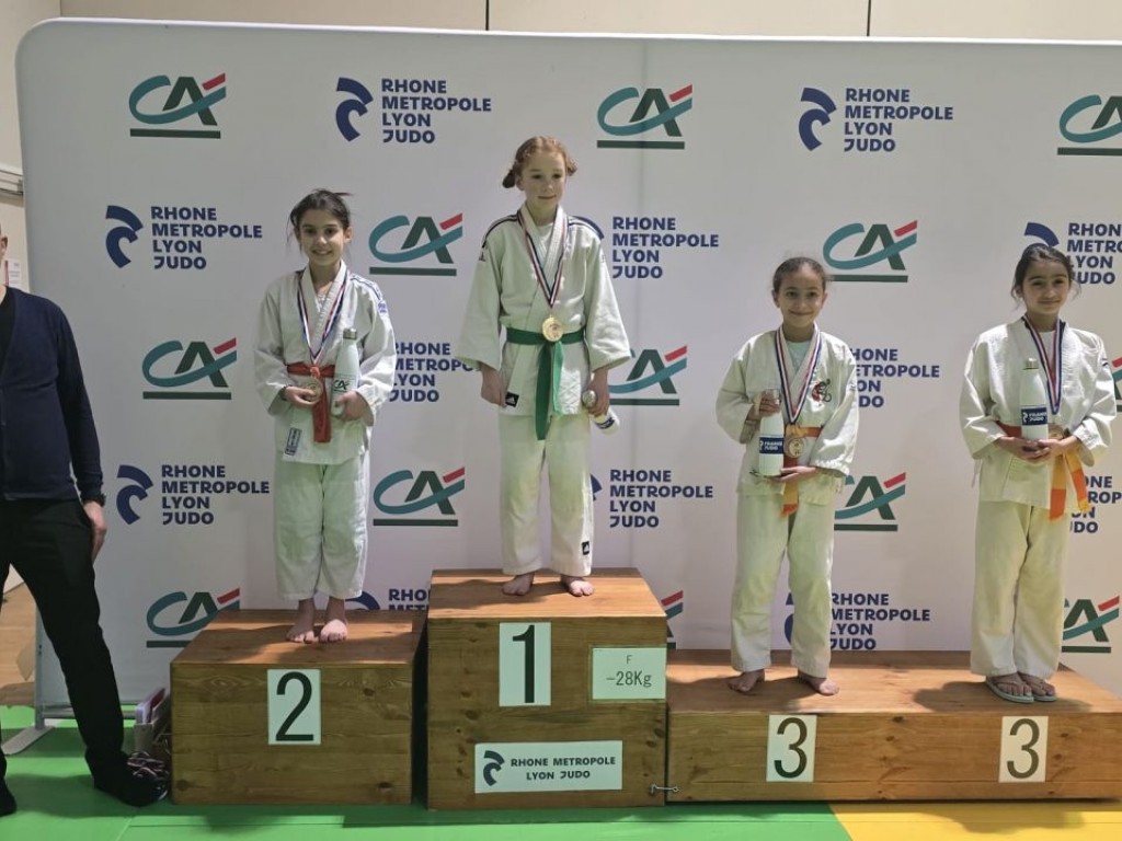 Image de l'actu 'Photos  Championnat du Rhône Benjamin(e)s + CJA Minimes samedi 24 janvier 2026 à la Maison du Judo'