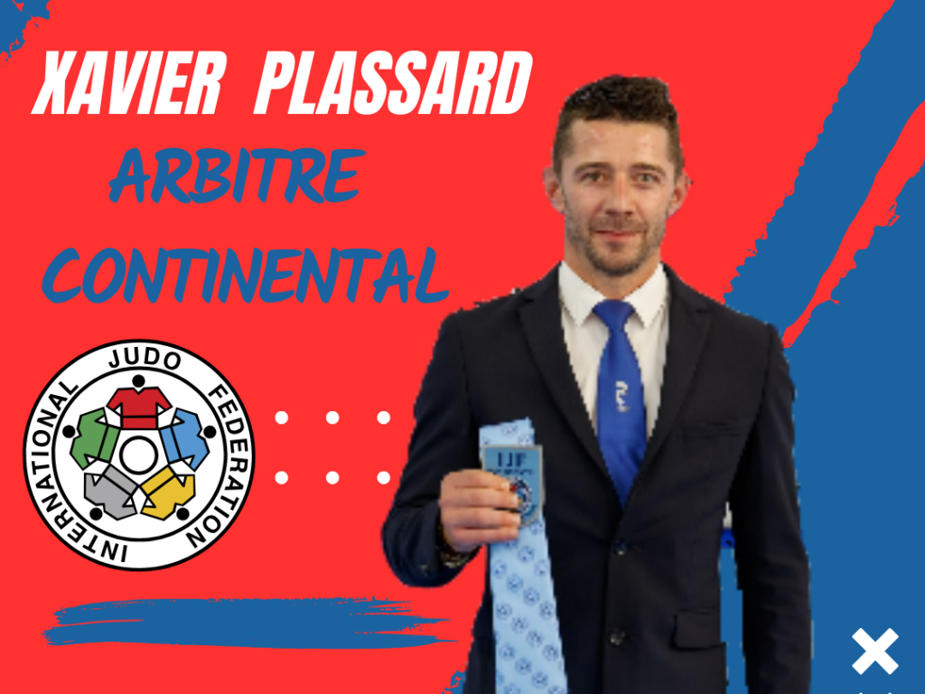 Image de l'actu 'Xavier PLASSARD Arbitre continental !'