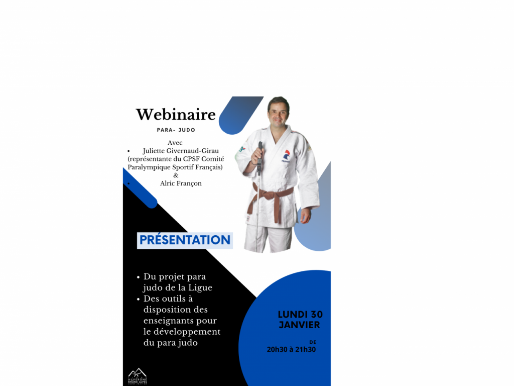 Image de l'actu 'Webinaire para judo lundi 30 janvier 2023'
