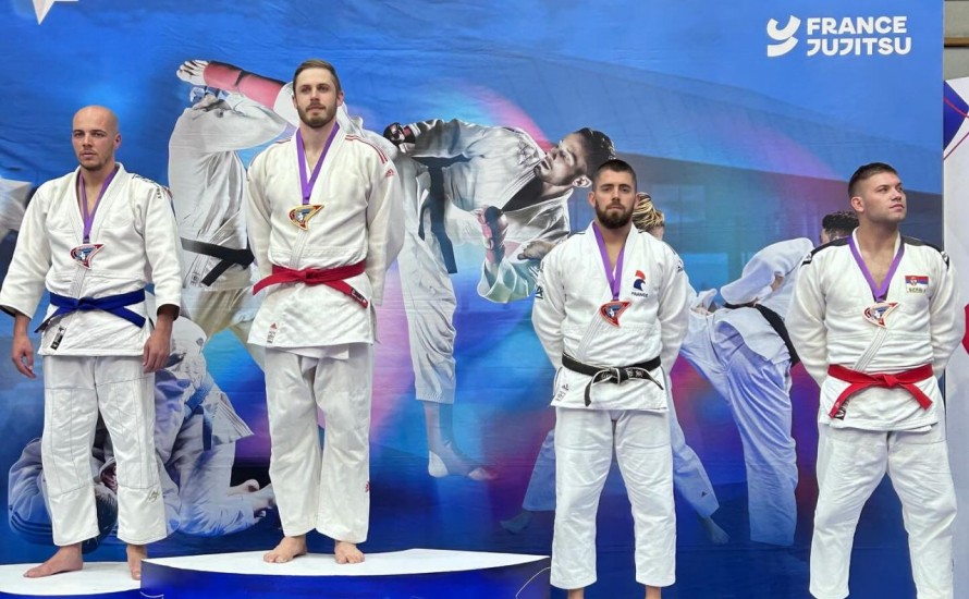 Alexandre Perez du Dojo Anshin 3ème au Grand Prix de Paris de Ju-Jitsu