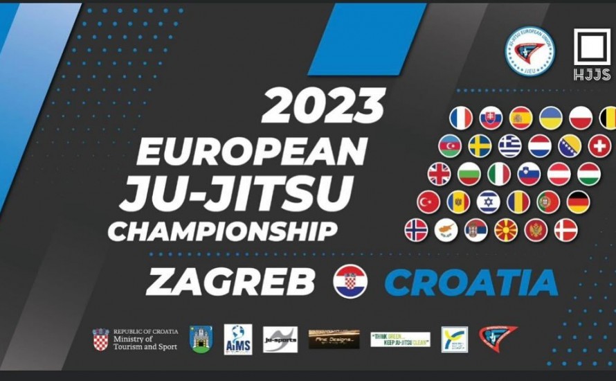 Résultats Championnat d'Europe de Ju Jitsu à Zagreb