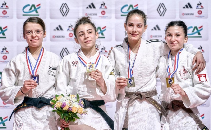 2 médailles pour l'AL Chaponost judo au Championnat de France Cadets 1ère division