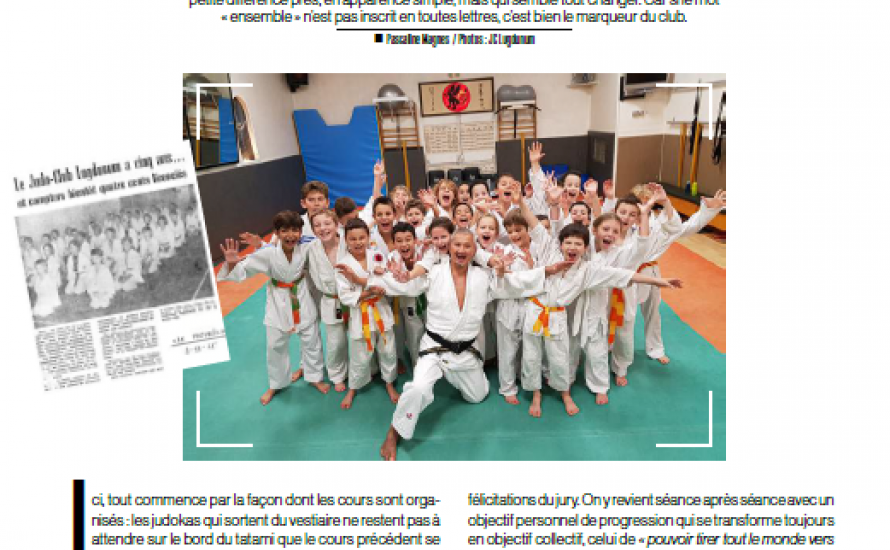 JC LUGDUNUM DANS LA REVUE SENSEI NULERO 1 DE FRANCE