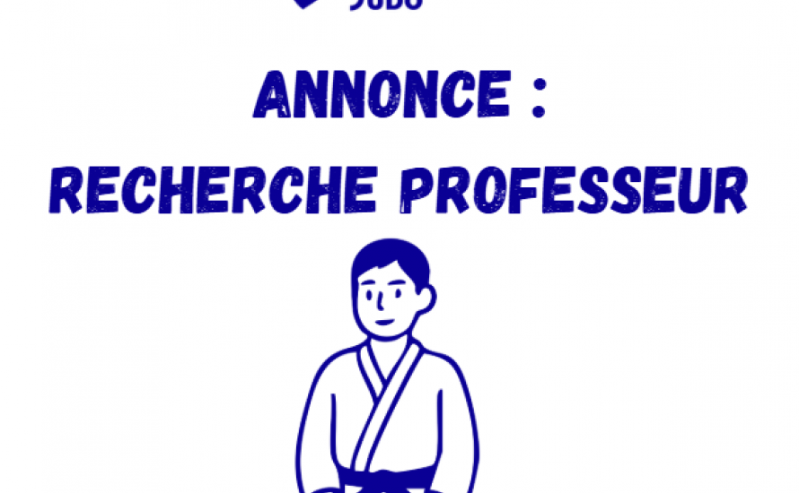 OFFRE D'EMPLOIS - PROFESSEUR DE JUDO   - Nouveau club MJC des Rancy recherche un professeur RAPIDEMENT pour la rentrée